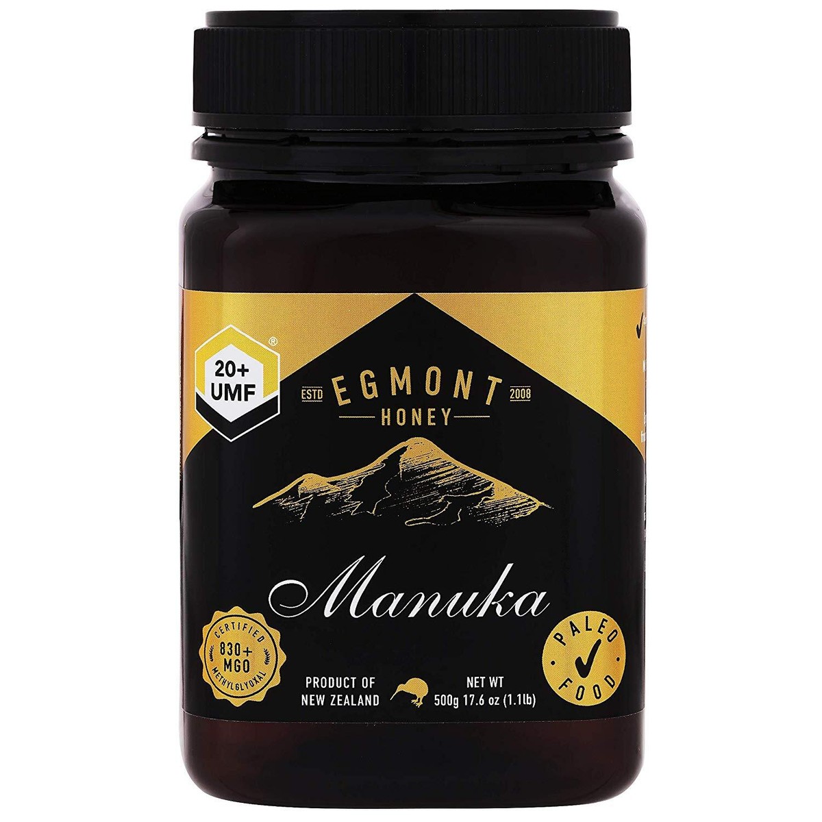 Egmont Manuka Honey 500g UMF20+830MGO 【公式通販】