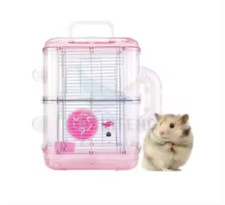 Habitat per Piccoli Animali Criceti Castello Gabbia Portatile