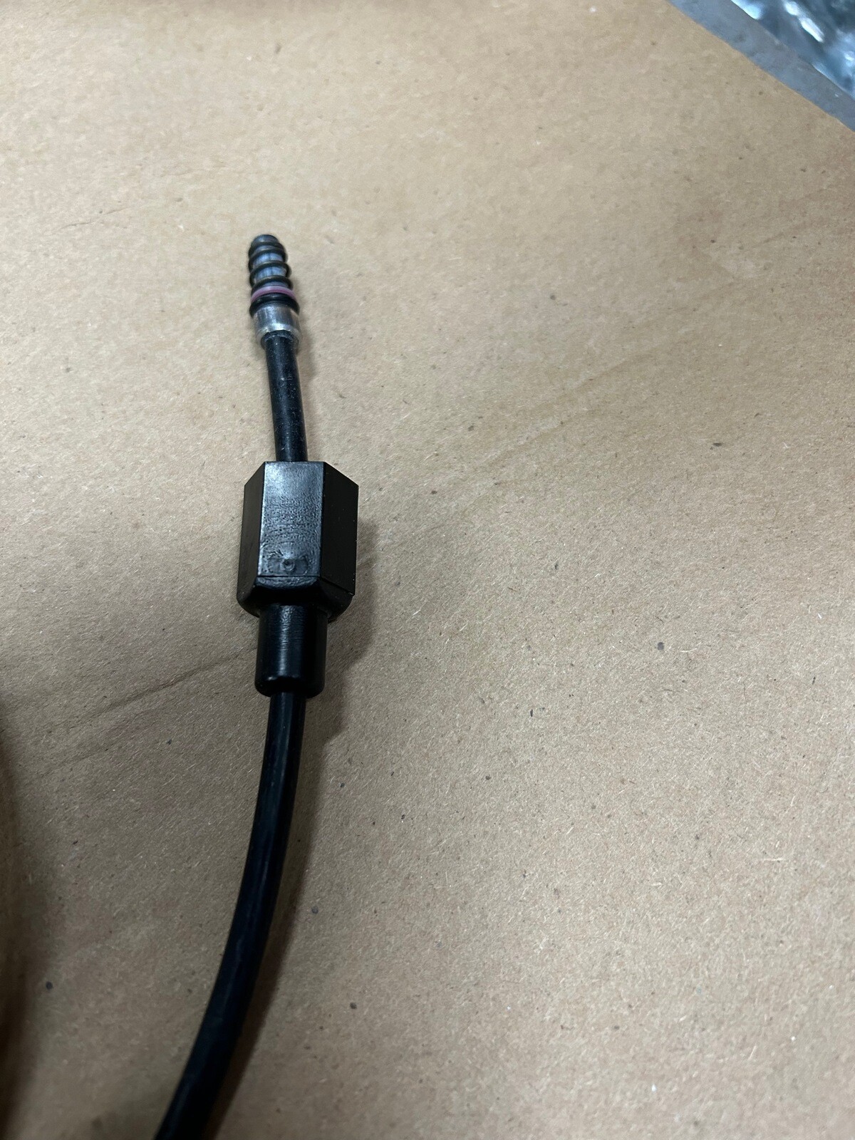 Vintage Gabriel Air shock hose kit with the Brass Dual Fill Valve