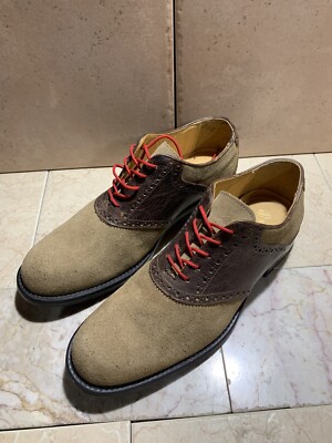 Stafford Men\'s Suede-Leather Shoe s-l400.jpg main image 4