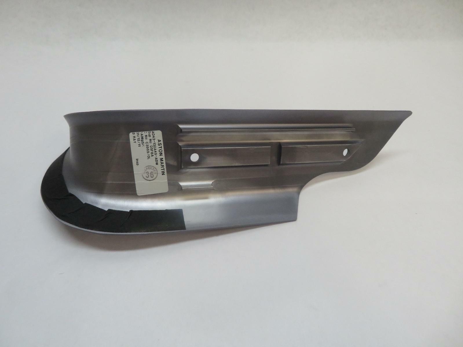 2012 ASTON MARTIN RAPIDE LEFT REAR DOOR SCUFF PANEL SILL PLATE AD43-132A49-ABW