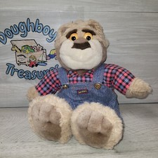 Vintage TYCO Real Talkin Bubba Plush Talking Electronic Bear 1997 Tested Working