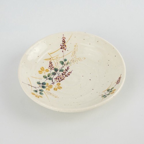 Mino ware Japanese sarving plate set of 5 Four seasons in Japan 5.11in White - Picture 6 of 9