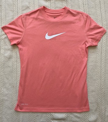 peach nike t shirt