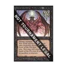WotC MtG Collector's Ed Lord of the Pit (CE) (R) NM
