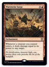 Warstorm Surge NM Commander: Bloomburrow 117 MTG Regular