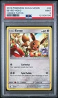 2019 POKEMON SUN & MOON HIDDEN FATES #48 EEVEE-HOLO PSA 9