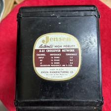 Jensen Speaker Crossover Model A-61