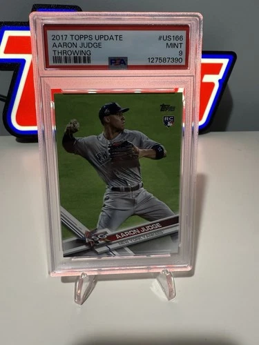 2017 Topps Update Series - Aaron Judge #US166 Throwing (RC) PSA 9
