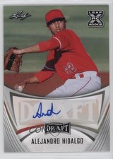 2021 Leaf Draft Base Auto Alejandro Hidalgo #BA-AH1 Auto 1ek2