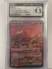 CGC 9.5 Mint + Mew EX 053 Alternate Art Holo 151 Promo Pokemon Card