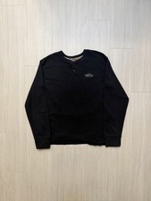 Real Tree Black Button Thermal Shirt Men s Size XL Long Sleeve Hunting Outdoor