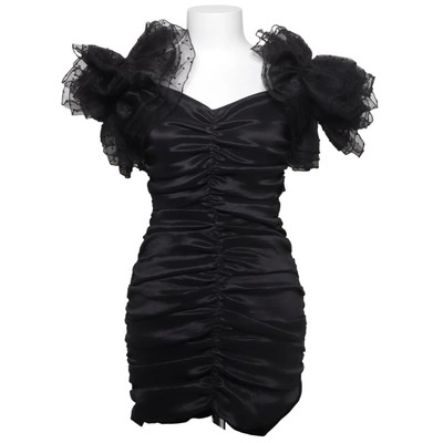 Bershka, Kleid, Größe: M, Schwarz, Polyester, Einfarbig, Damen #B49
