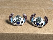 Disney Stitch Bling Earrings New