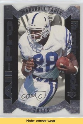 1995 SP All-Pro Marshall Faulk #AP-1 HOF READ g2u