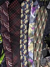 15 Assorted Ties All Different Brands Styles and Colors As Pictured