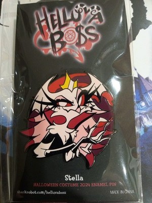 Helluva Boss Halloween Stella Pin