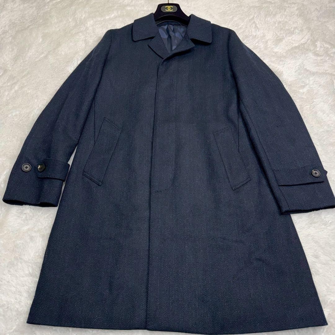 Universal Language Herringbone Wool Cashmere Silk… - image 2