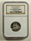2005 S Proof Silver 25c California State Series Coin NGC PF 70 Ultra Cameo
