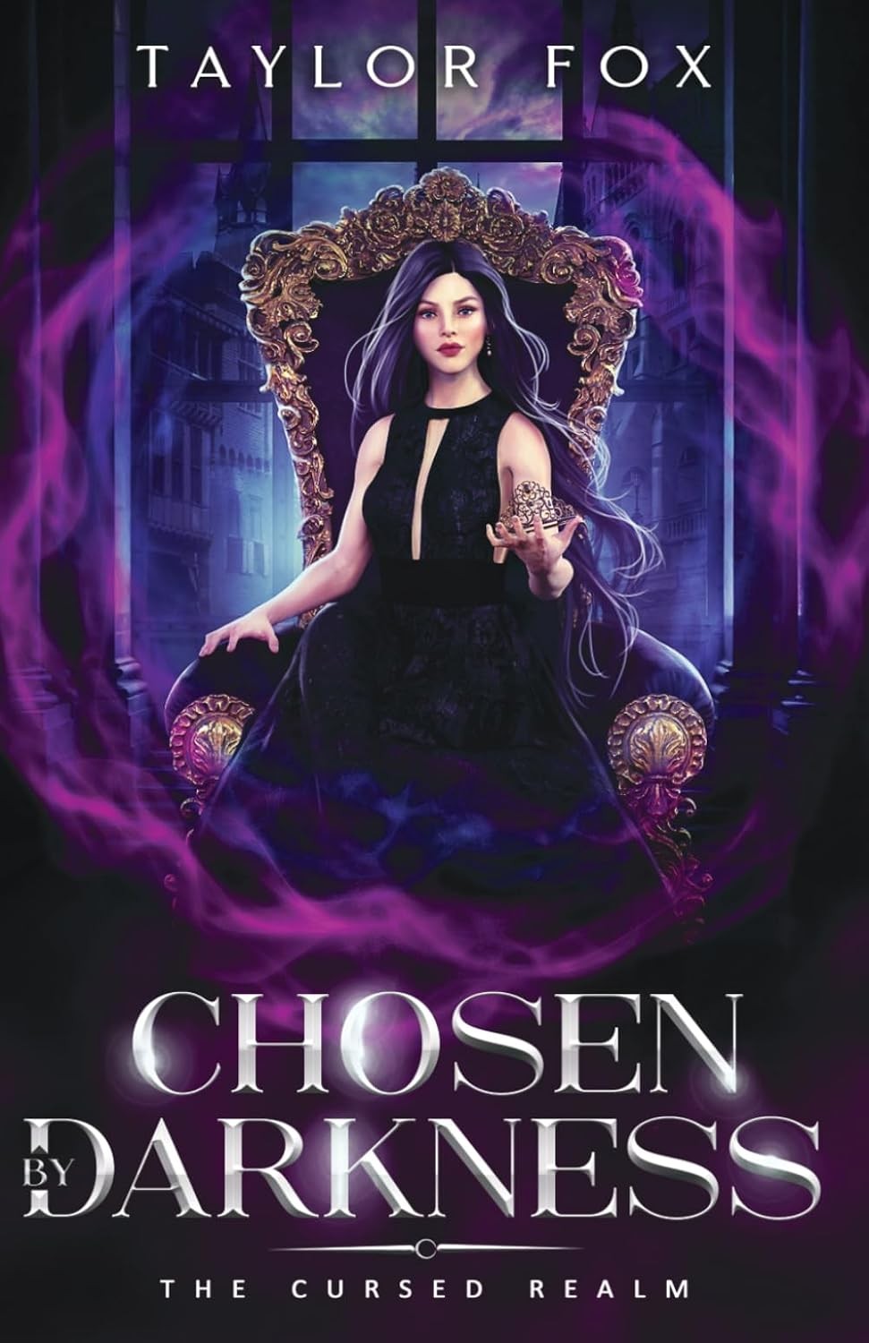 Chosen by Darkness Taylor Fox Cursed Realm Paperback Paranormal Romance