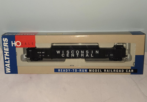 Walthers HO 932-3284 65' Mill Gondola Wisconsin Central WC #65046 con caja | Zustand: Used
