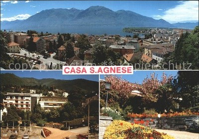 Muralto TI Panorama Casa Sant Agnese