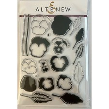 Altenew Pretty Pansies Stamp  Die Bundle Set