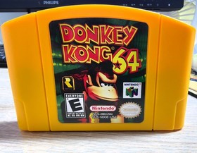 For Nintendo 64 DONKEY&nbsp;KONG&nbsp;64 US Version Fast Shipping N64 Games
