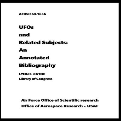 UFOs and Related Subjects An Annotated Bibliography Lulu Press In