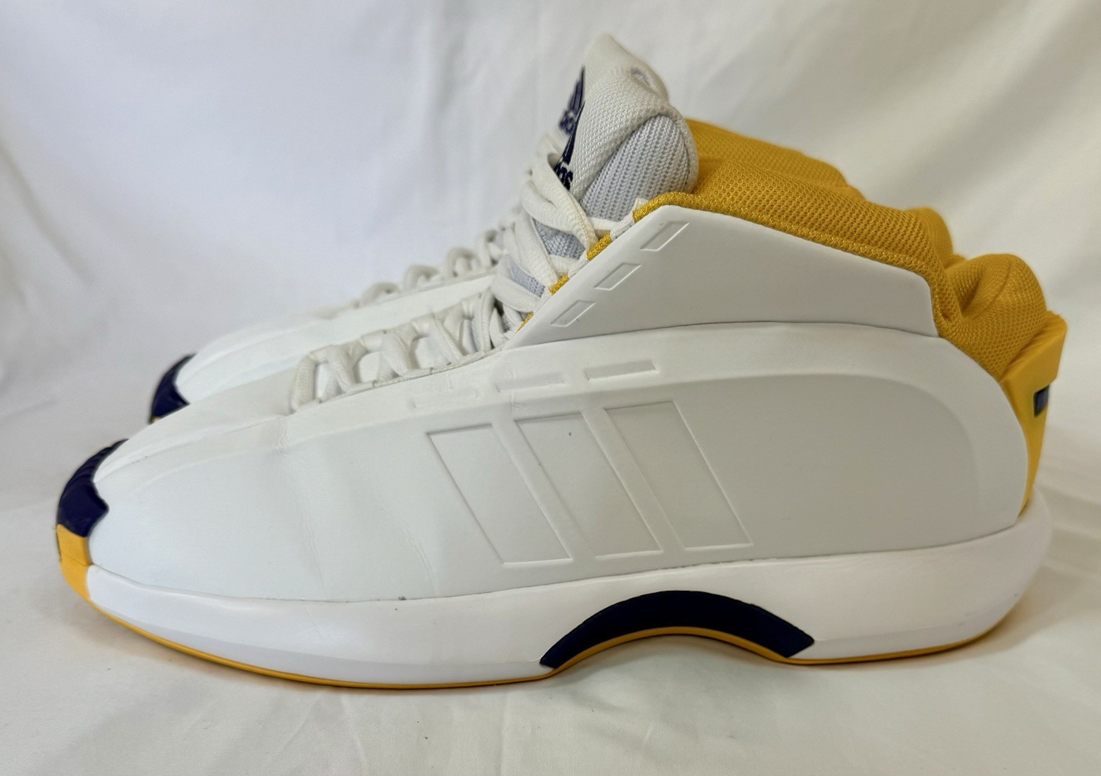 NICE!! Adidas Crazy 1 - Lakers Home (2022) - Men’s Size 11.5 - GY8947 thumbnail 3