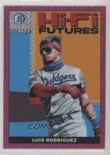 2022 Bowman Hi-Fi Futures Mega Box Pink Mojo Refractor /199 Luis Rodriguez 12in