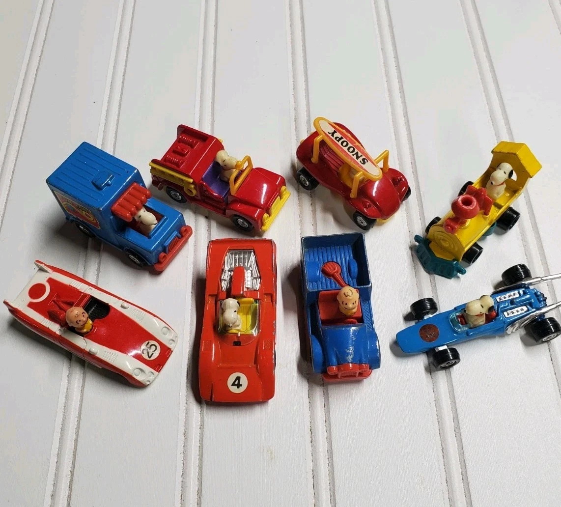 Snoopy Diecast Car In Vintage Manufacture Diecast Cars, Trucks