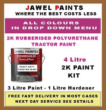 TRACTOR  POLYURETHANE  4 Litre KIT  All  Manufactures Colours in DROP DOWN MENU