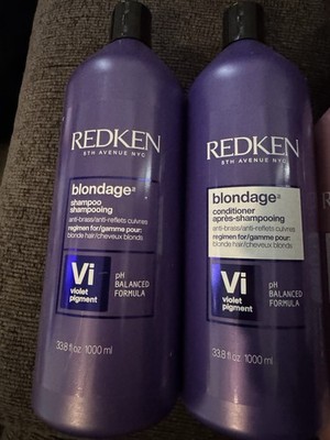 Redken Blondage Brighter Blonde Shampoo & Conditioner 33.8 oz