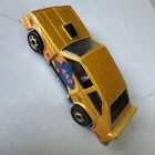 Hot Wheels Flat Out 442 Hong Kong 1978   Vintage Diecast Yellow
