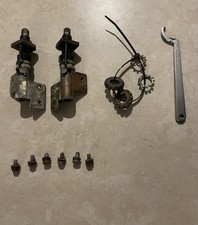 87-92 Bmw E30 Convertible Hardtop Mount Lock Bracket Kit Used Oem Complete 87-92 Bmw E30 Convertible Hardtop Mount Lock Bracket Kit Used Oem Complete