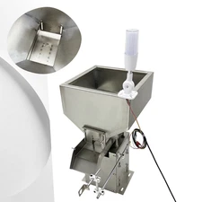 Vibratory Bowl Hopper 110V 1100W Vibration Feeder Square Silo Vibrating Disk