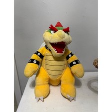 Bowser King Koopa Nintendo Super Mario Bros 2018 Build A Bear Plush Stuffed