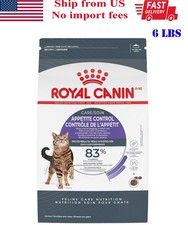 Royal Canin Feline Care Nutrition Appetite Control Care Adult Dry Cat Food, 6 Lb