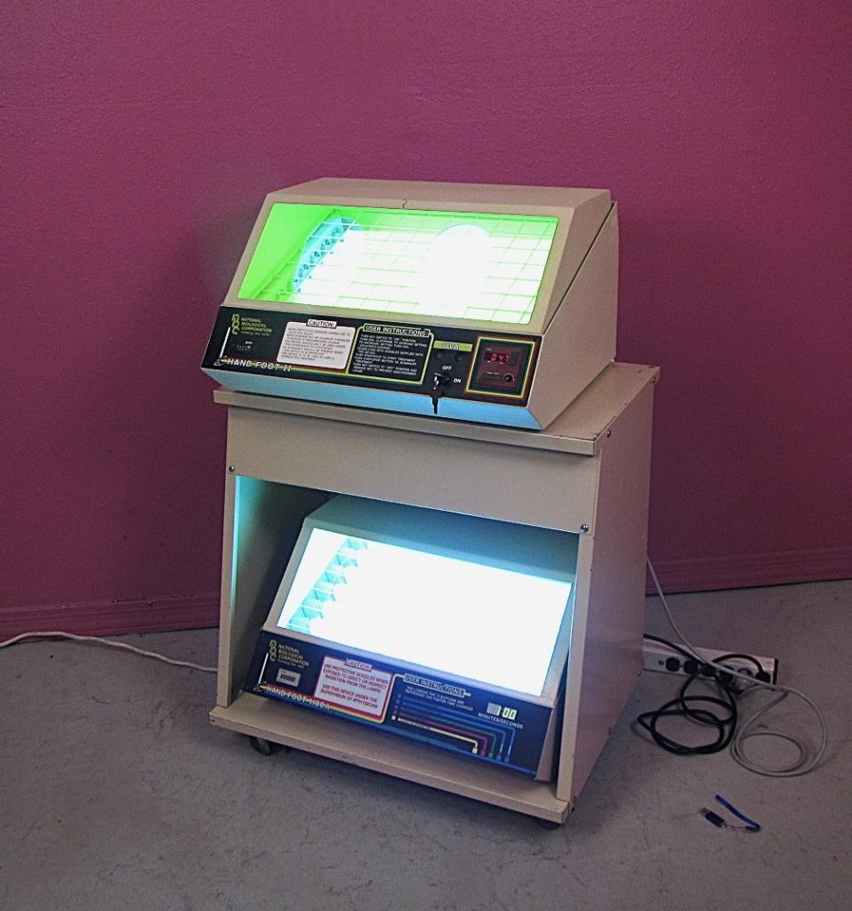 National Biological Dual Hand Foot II UVA-118 Phototherapy Lamp