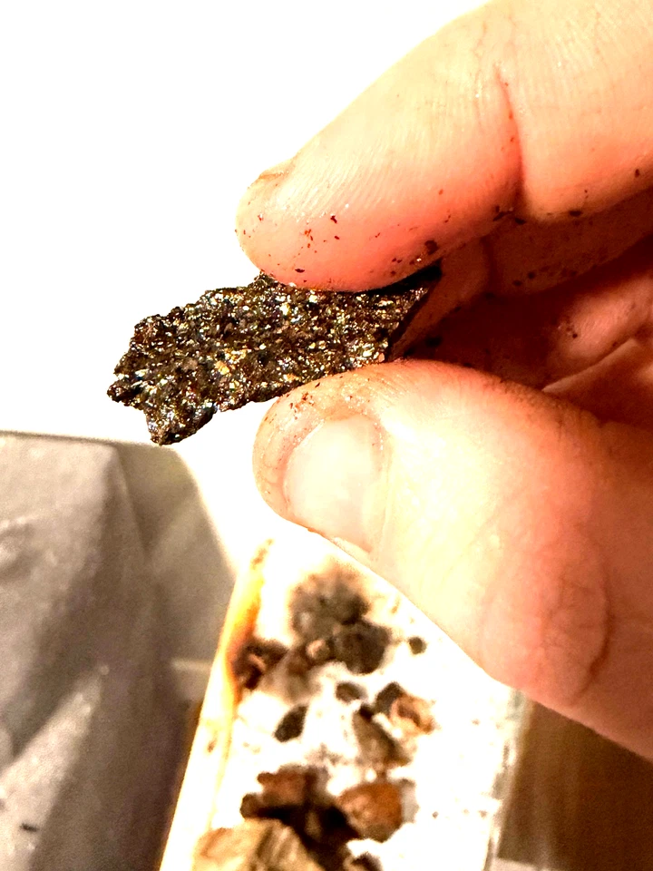 20 gramos de oro veta montana de mi pequeño reclamo de oro. cada ejemplar diferente Foto 3 de 4