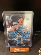 Kon Knueppel 2025 B owman Chrome Greatness Loading Rookie Hornets GL-4