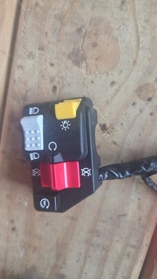 Left Handlebar Button Start Stop Kill Headlight Switch for Honda TRX400EX 2005+