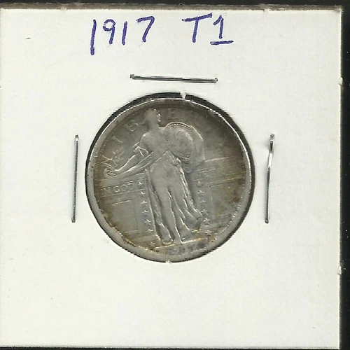 1917 Standing Liberty Quarter Dollar Type 1– First Year of Issue - Great Coin!!
