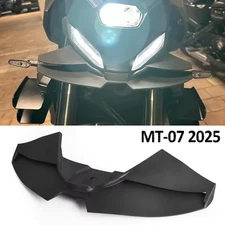 Front Spoiler Kit For Yamaha MT07 MT-07 2025 Downforce Winglet Aerodynamic Wing
