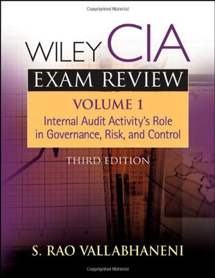 Wiley CIA Exam Review: Internal Audit Activity?s Role... - Vallabhaneni, SR