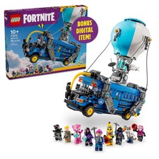 Fortnite Battle Bus Building Toy - Collectible Fortnite Toy, Ages 10+, 77073