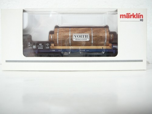Märklin HO 48251 Magazinwagen 2002, Flachwagen mit Papier-Glättzylinder, neu OVP | Zustand: Neu