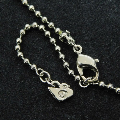 Boxed Swarovski High Sea Shark Tooth 1082898 Disney Collab Necklace #ED BEA - Picture 9 of 10