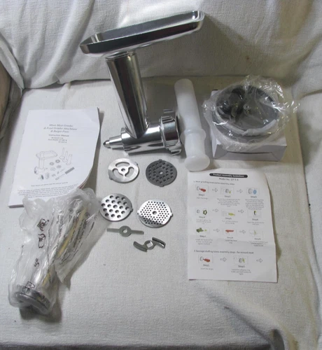 Meat Grinder Shredder TOMATO JUICER Stand Mixer Attachment Fits KtchnAid 500 New